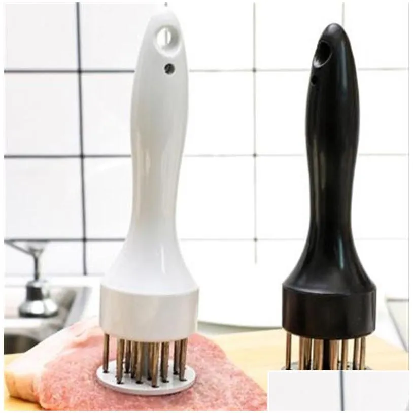 meat tenderizer stainless steel manual hammer pounder tenderizing bbq grill steak pork pounding mallet kitchen cook tool accesso 23 l2
