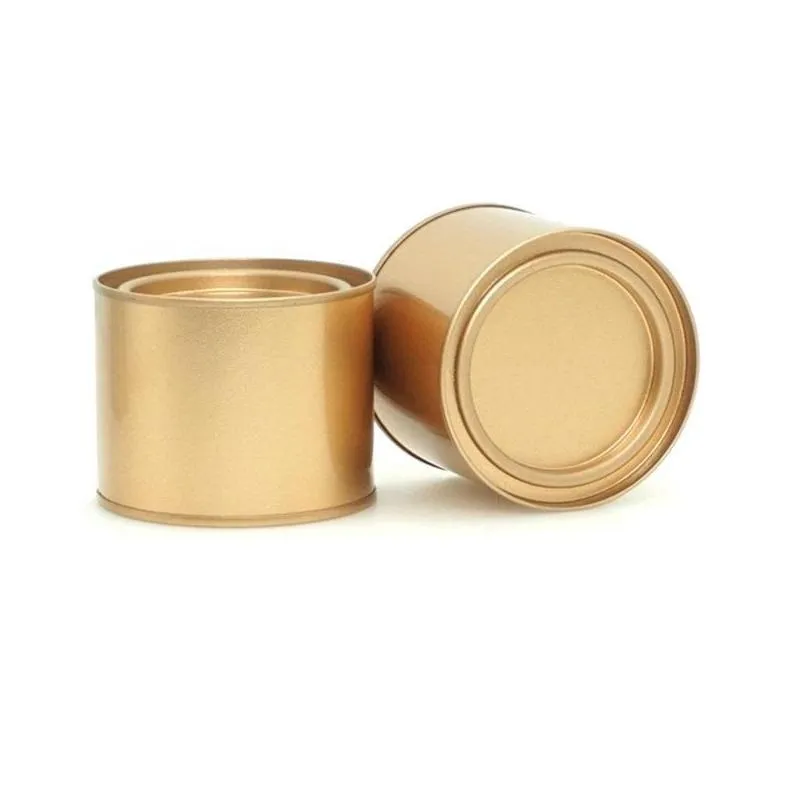 mini box small storage candy case 4 color metal round lovely portable tea adult children container kitchen supplies 1 5yl k2