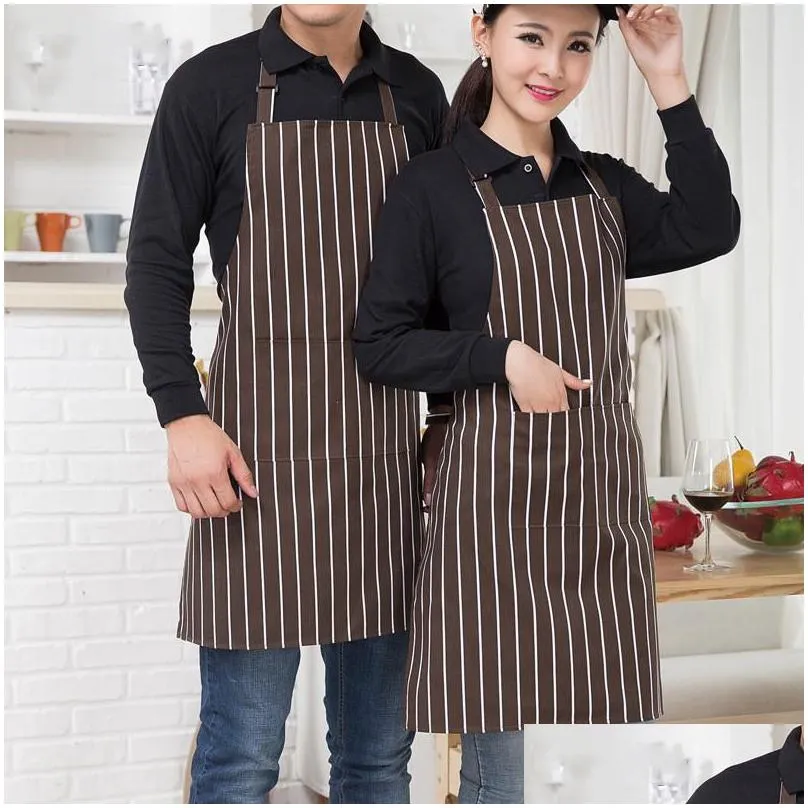 kitchen work aprons cook clothes pocket hanging neck apron hotel restaurant home dirt proof tools pinafore women men neat 4jx n2