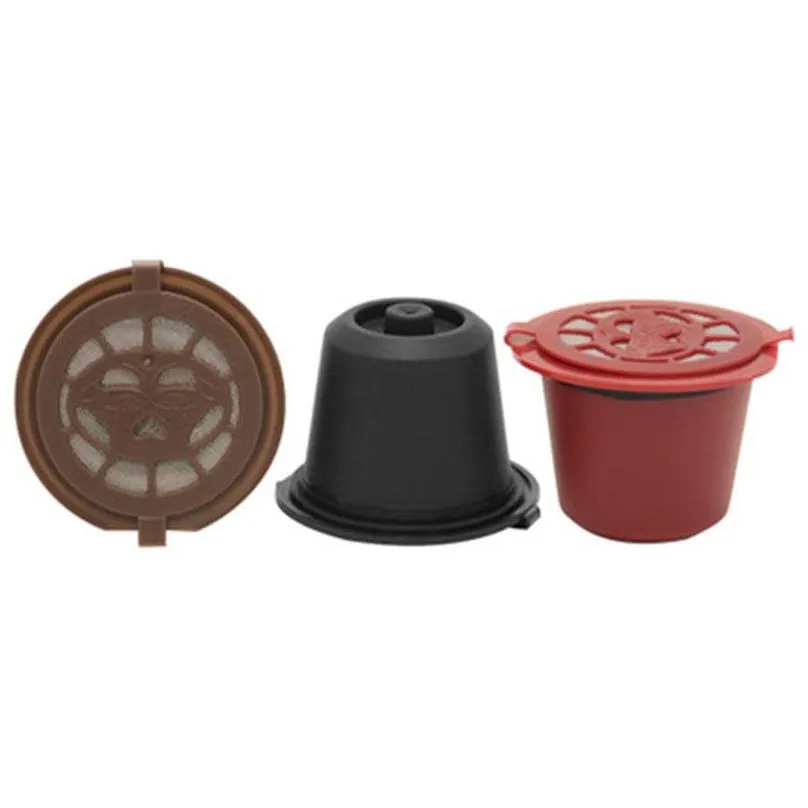 reusable coffee filter capsules cup cycle use black refillable cofe capsule refilling coffeeware gift eef3794 43 k2