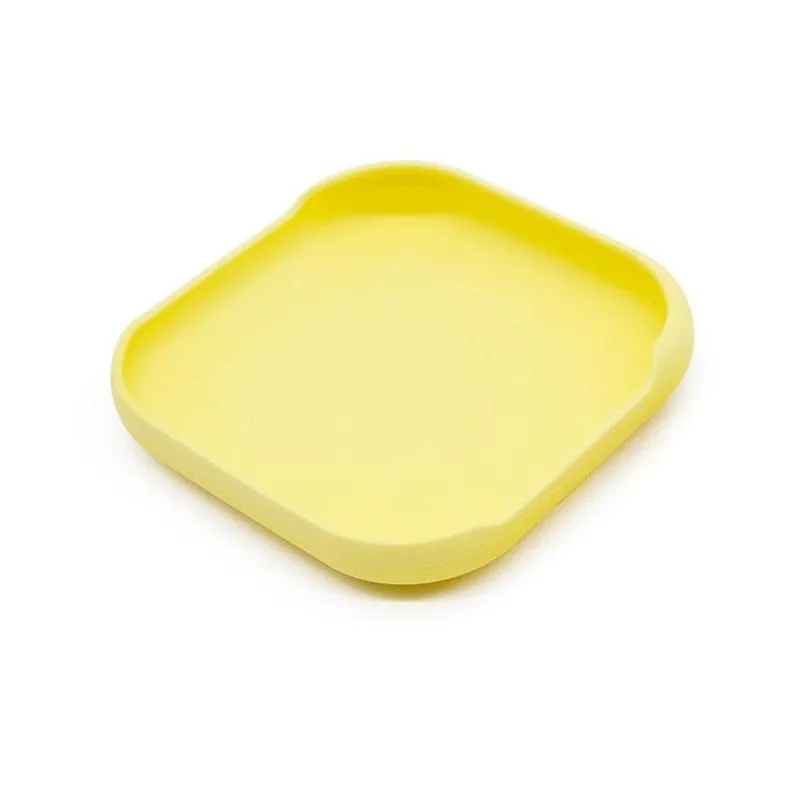 baby silicone plates candy color plate baby food dishes tableware toddle feeding foodgrade kids dinnerware 59 o2