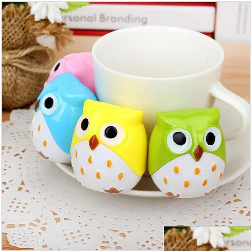 1pc hot selling funny lovely new high quality owl pencil sharpener school stationary home decoration shipping 206 j2