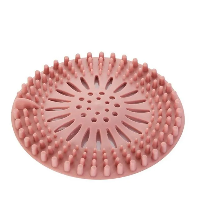 soft silicone filter covers kitchen bathing room prevent hair clogging screen strainer water tank drainage outlet filters screens 1 3cm