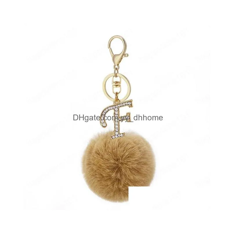 fashion key rings cute bag pendant couples accessories personality car plush keychain key decorative hooks