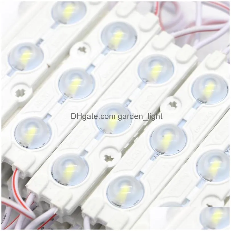 led module light 3led smd 5630 injection white ip68 waterproof strip light led backlight store front window light sign lamp