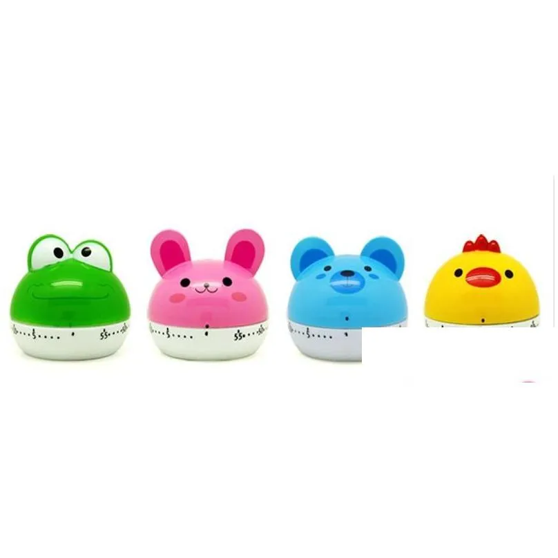 kitchen mechanical alarm clock 60 minutes countdown cooking tool cute animal shape timer many styles 5 21yy c r