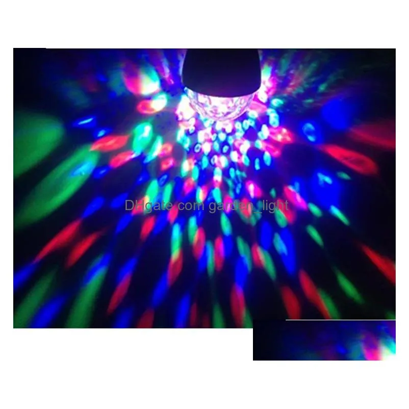 projector laser bulb rgb led stage lightings magic bulb led effects e27 for christmas wedding birthday party ktv bar lamp decoration