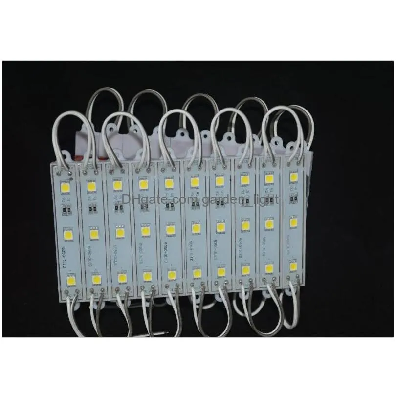 Super Bright Waterproof Led Light Modules 3 Leds, Waterproof IP65, DC ...