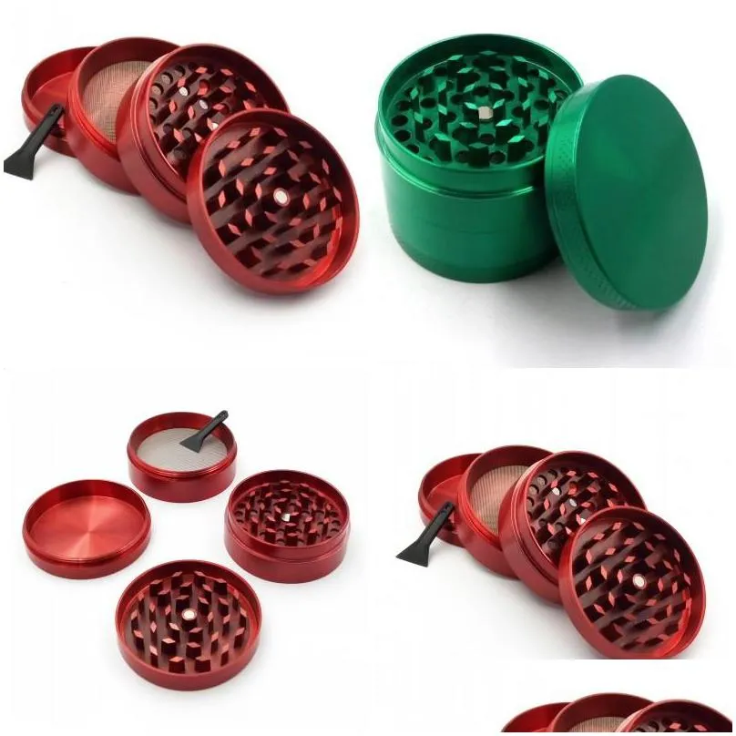 manual pepper metal grinder four layers kirsite abrader grinders zinc multicolor kitchen accessories 13 9gc j2