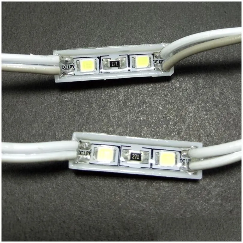 smd 2835 2 led module lighting 26x7mm mini module for sign dc12v waterproof super bright smd led modules backlights for channer letter