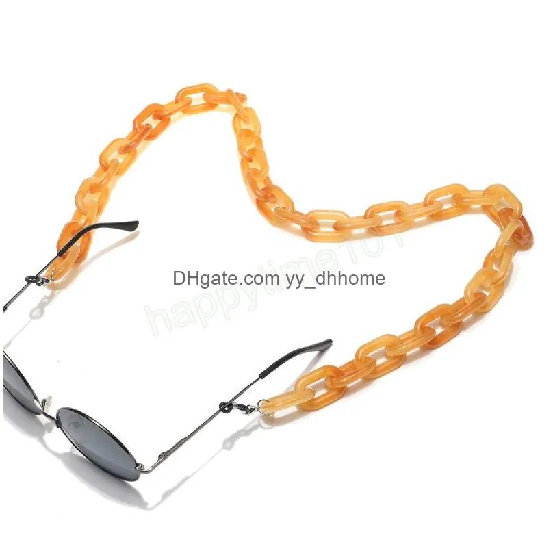 acrylic sunglasses chain chic womens eyeglass chains glasses chain eyewears cord holder neck strap lanyard