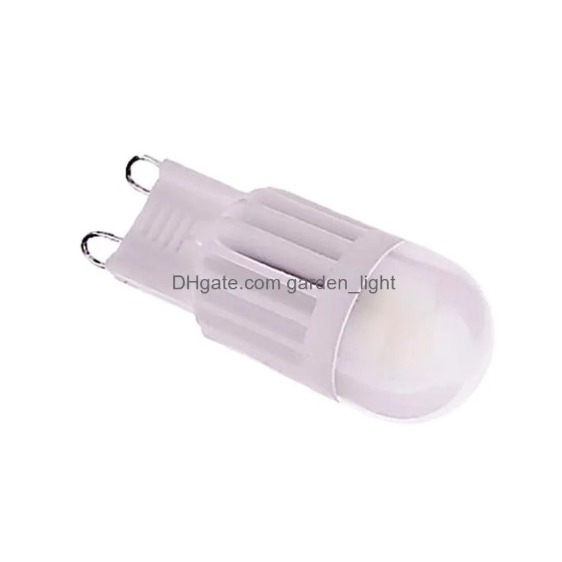 g9 led bulb dimmable bipin base 3w warm white 3000k 6500k for chandelier home lighting 220v 110v energy saving