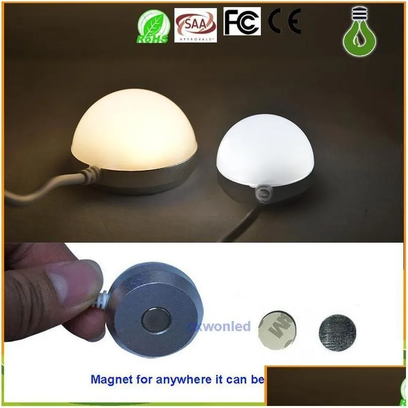 portable usb table lamp dc 5v magnetic led light dimmable usb reading mini night lights warm white cool white