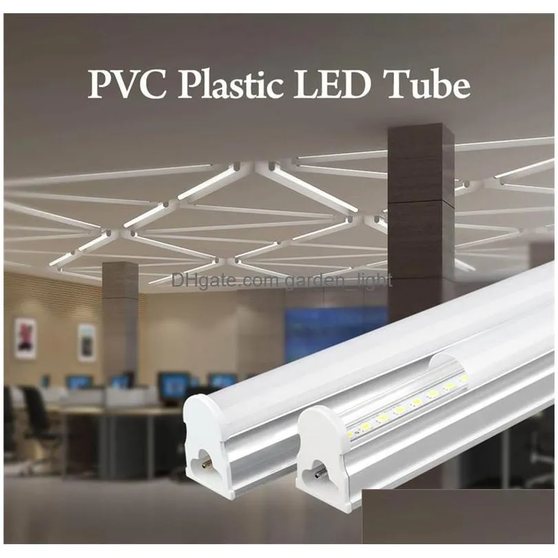 t5 integrated led tube 1ft 2ft 3ft 4ft 175265v led fluorescent tube smd2835 6w 10w 14w 18w led lights