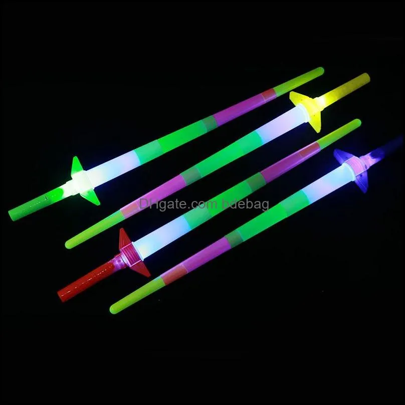 children party favor led light sticks kid telescopic flash lights child multi colors toy fluorescent luminescent stick 1 57xy l1l1