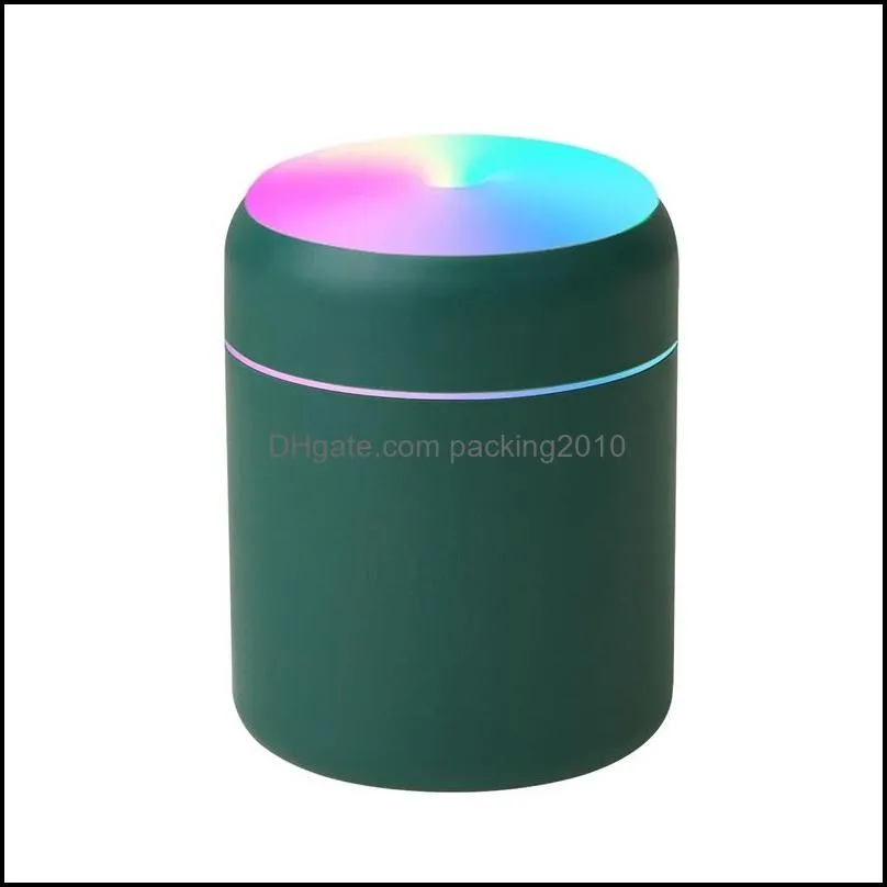 portable 280ml humidifier novelty items usb ultrasonic dazzle cup aroma diffuser cool mist maker air humidifier purifier with romantic light 20211230