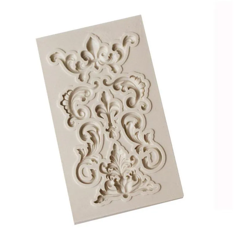 lace vine border silicone resin baking molds cake decorating tools pastry kitchen baking accessories fondant cake molds 5768 q2