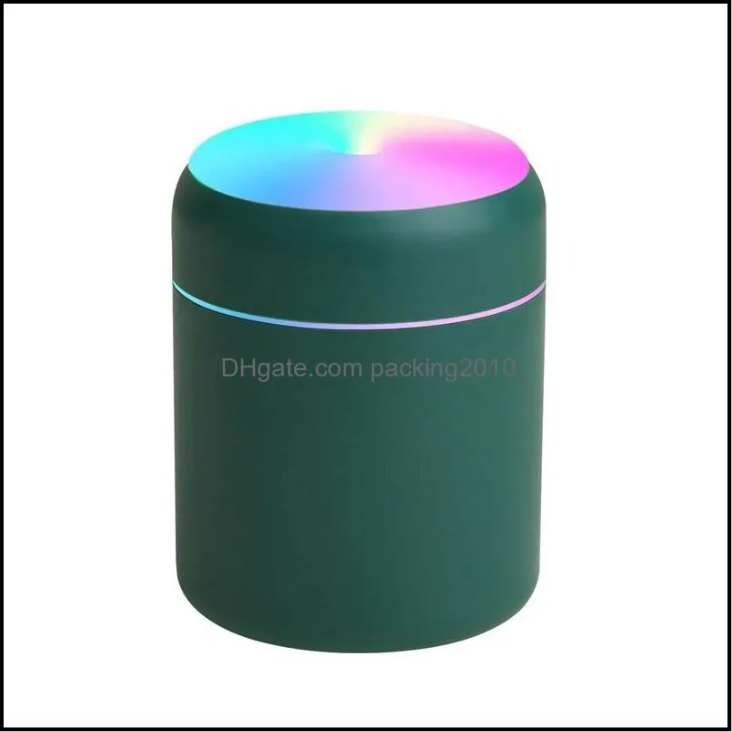 portable 280ml humidifier novelty items usb ultrasonic dazzle cup aroma diffuser cool mist maker air humidifier purifier with romantic light 20211230