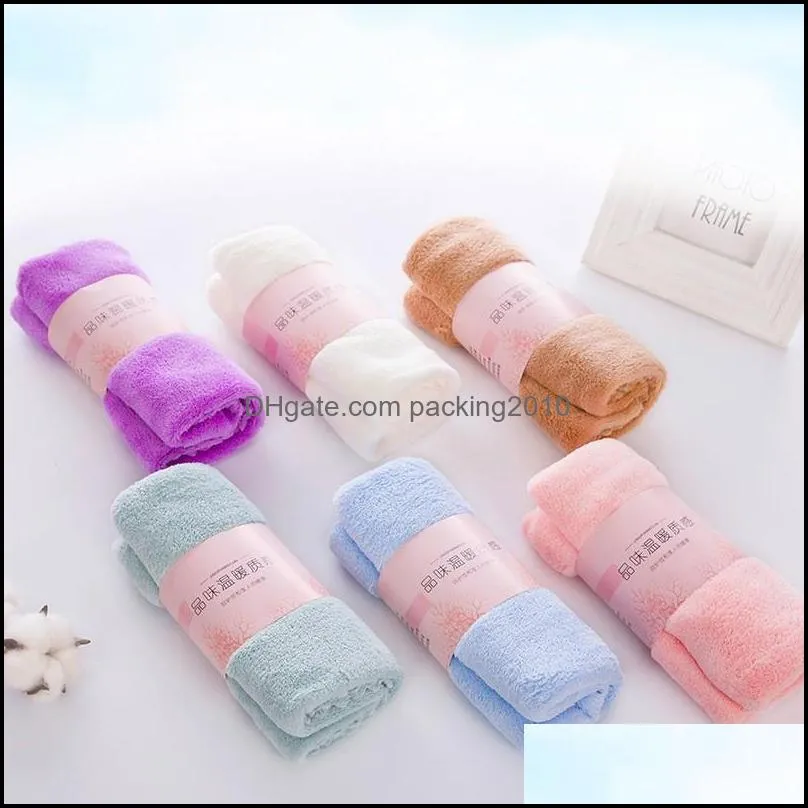 coral velvet absorbent face towel multi colours superfine fiber soft easy dry good ventilation bath shower towels 2 35jl l2