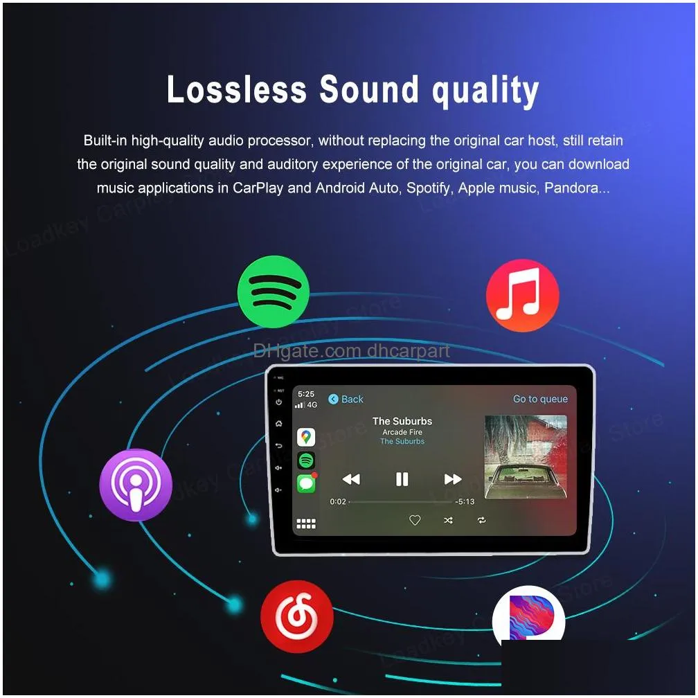 wireless carplay adapter wireless android auto dongle for modify android screen car ariplay smart link ios14