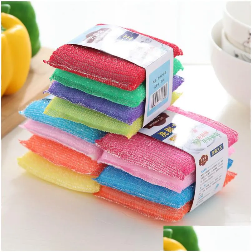 kitchen cleaning spongedouble sided cleaning sponge scrubber sponges for dishwashing bathroom accessories gadgets 20220909 e3