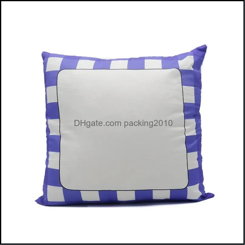 pillow case slips sublimation blank lattice covers multicolor available pillows cases durable cushion moisture absorption 6 5ex g2