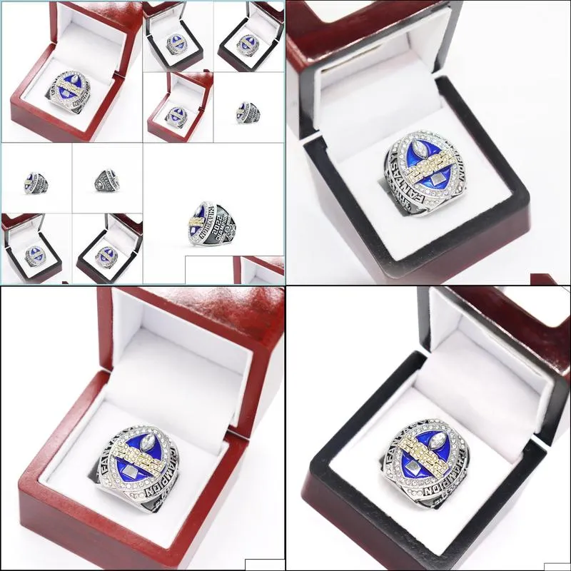 cluster rings s 2022 blues style fantasy football championship rings fl size 814 drop delivery 2021 jewelry chainworldzl dhxb5