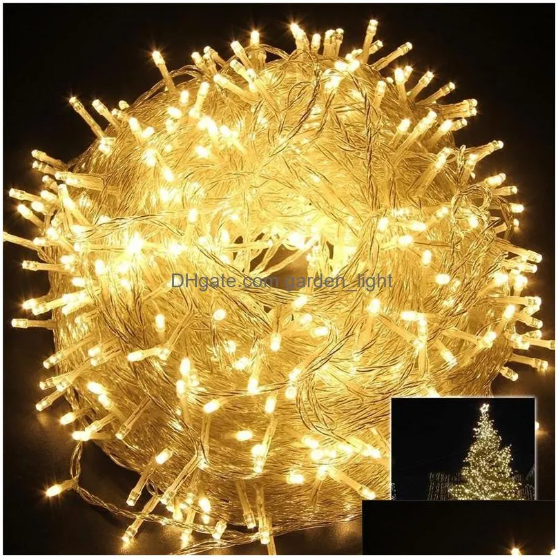 100m 800 led string light 8 modes 31v waterproof fairy light indoor outdoor christmas light for festival wedding christmas