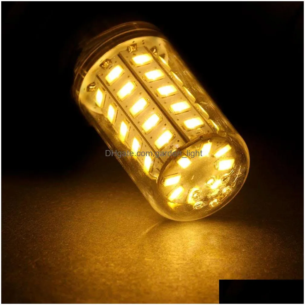 smd5730 e27 gu10 b22 e14 g9 led lamp 7w 12w 15w 18w 220v 110v 360 angle smd led bulb led corn light