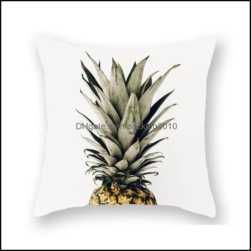 cactus botany patterns pillows cover restoring ancient peach velvet pillowslips pineapple flower pattern pillow case selling 4sx