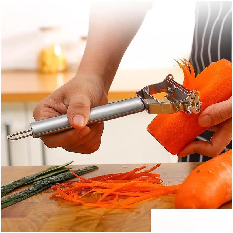 stainless steel multi function vegetable tools peeler potato grater cucumber carrot fruit cutter julienne peeler kitchen 2885 t2