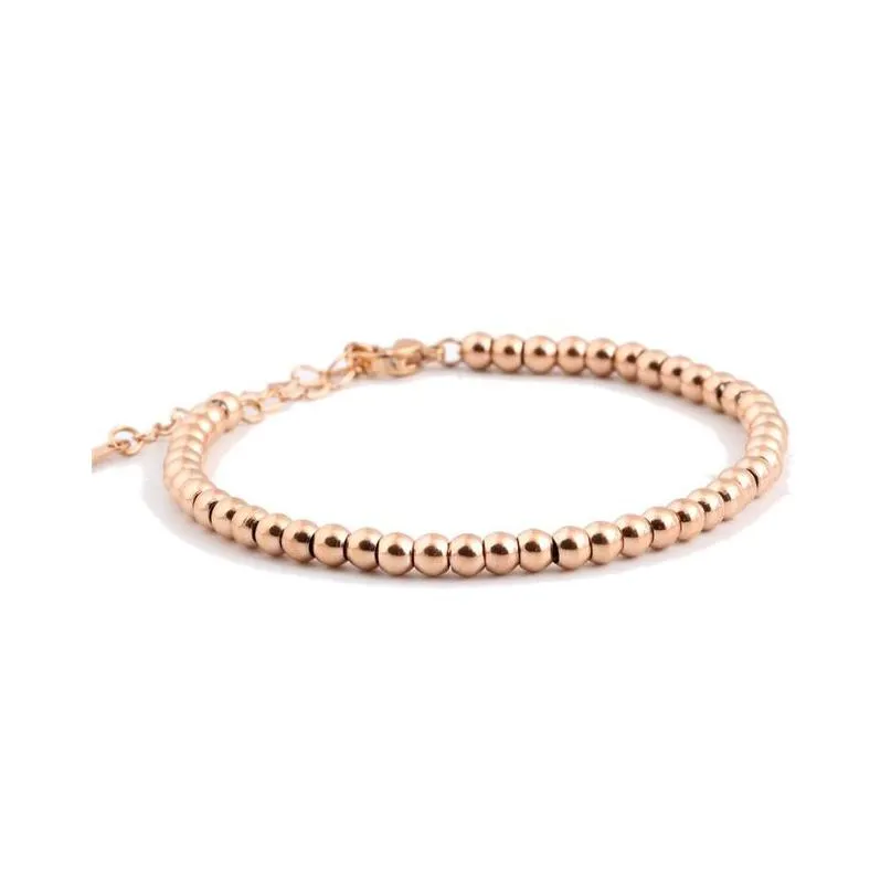 2020 fashion women bracelet jewelry stainless steel 5mm beads bracelets bangles