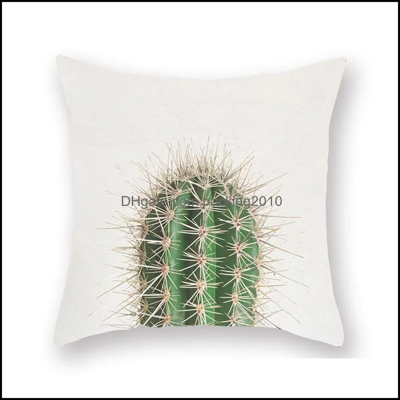 cactus botany patterns pillows cover restoring ancient peach velvet pillowslips pineapple flower pattern pillow case selling 4sx