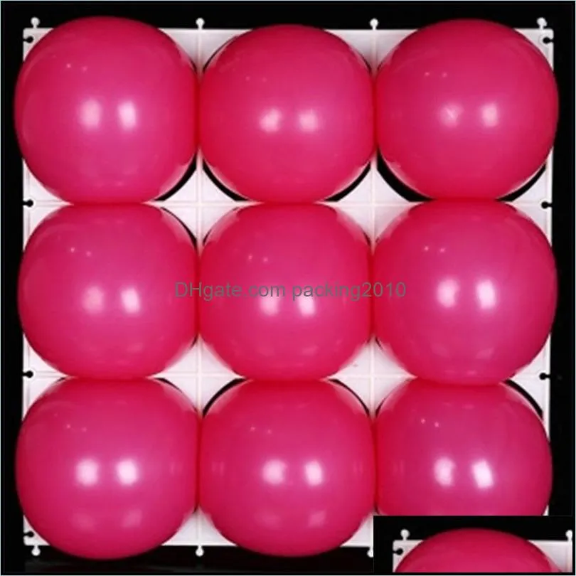 ballons grid shelf square lattice plastic mould splicing frames balloon mesh background home deco wedding party holder 1ds c2