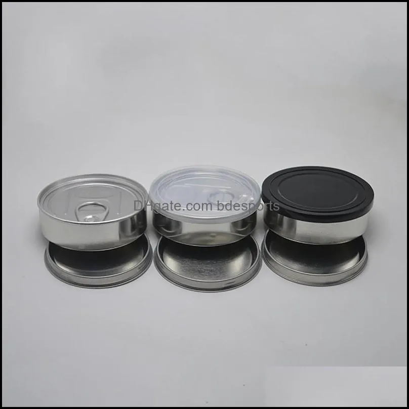 hand closed strain tin can smart cans handed sealed smart bud jar for dry herb flower packaging tuna can hoop ring 30 j2