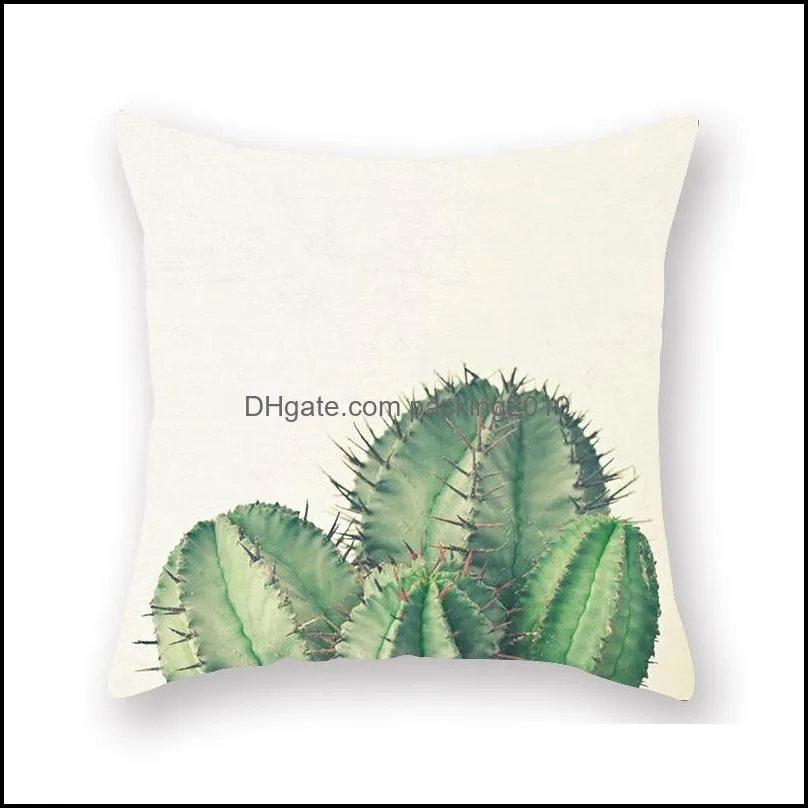 cactus botany patterns pillows cover restoring ancient peach velvet pillowslips pineapple flower pattern pillow case selling 4sx