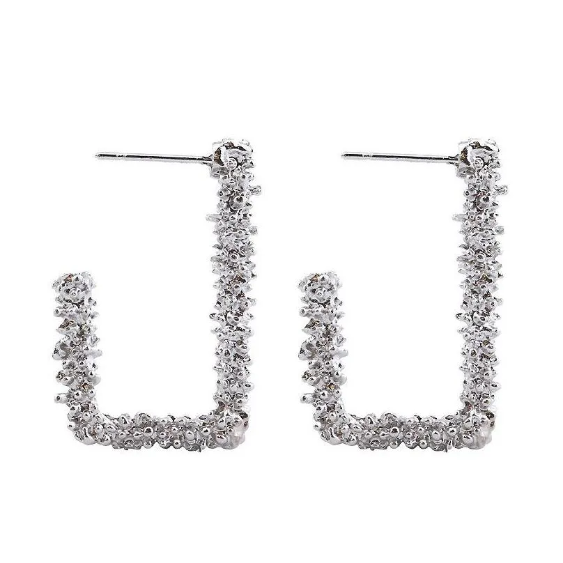 korean drop earrings for women fashion vintage geometric long dangle earring female jewelry 85 d3