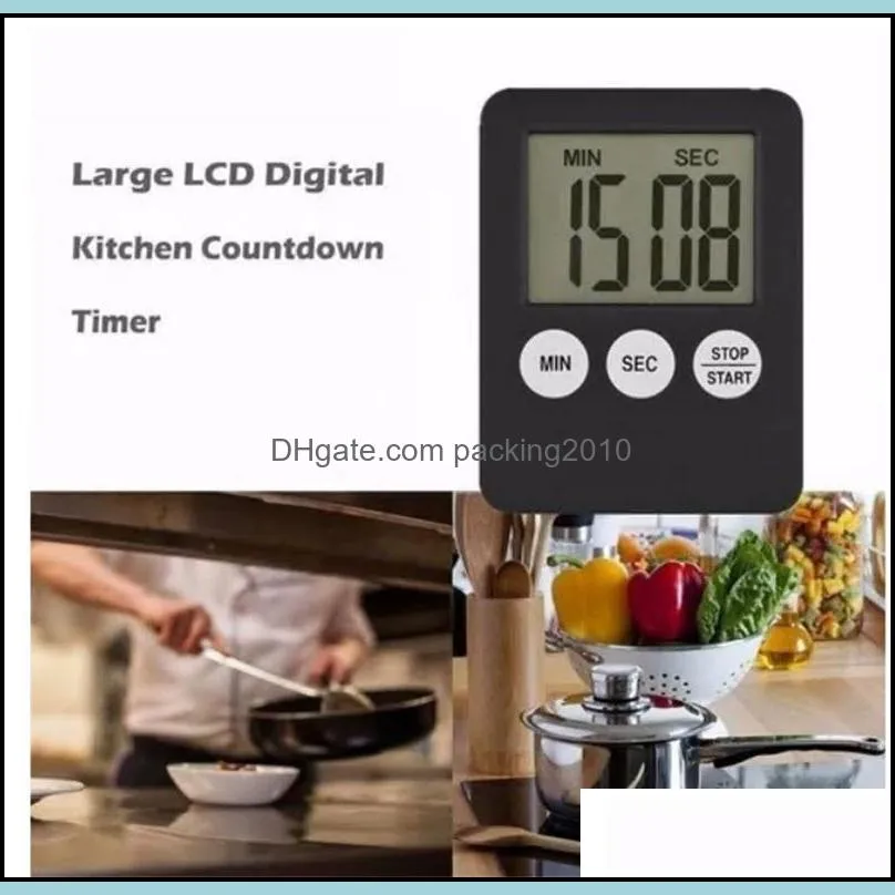 mini timer household boiled egg cooking ultrathin convenient calculagraph electronics kitchen tools chronoscope 3 7tx f2