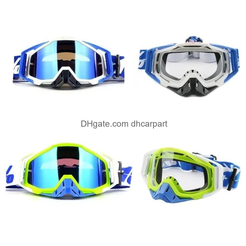 motocross goggles gafas motorcycle helmet cycling glasses atv dirt bike sunglasses safety goggles with packaging red