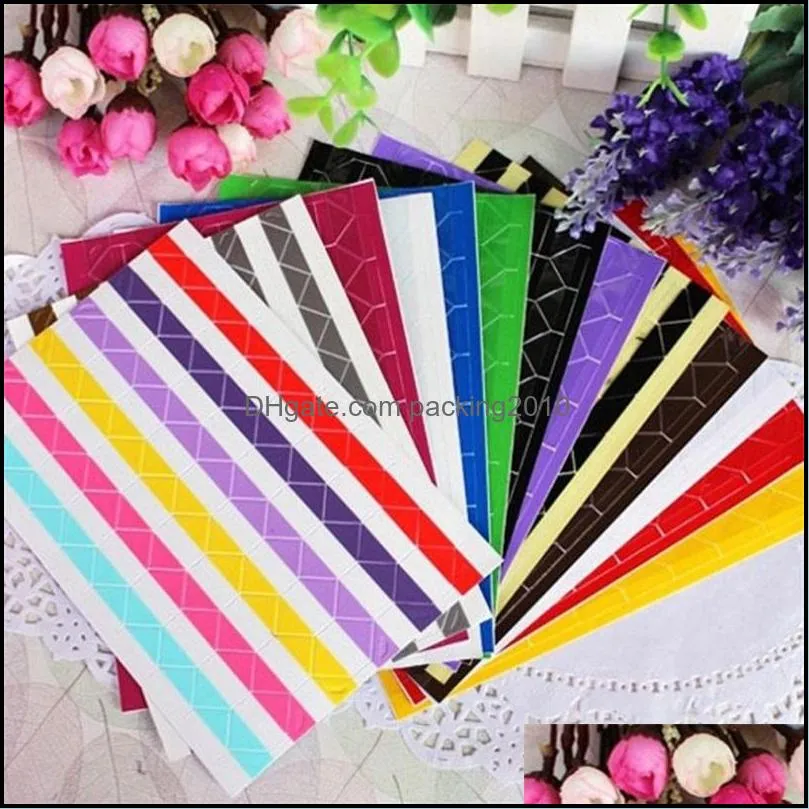 colorful corner paper stickers for pictures p o albums frame scrapbooking home decoration 20220222 q2