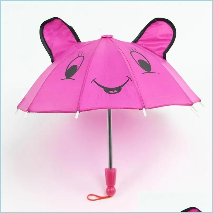 cartoon cute cat umbrella for kids manual umbrellas pratical exquisite bumbershoot with long handle creative ear cats decor