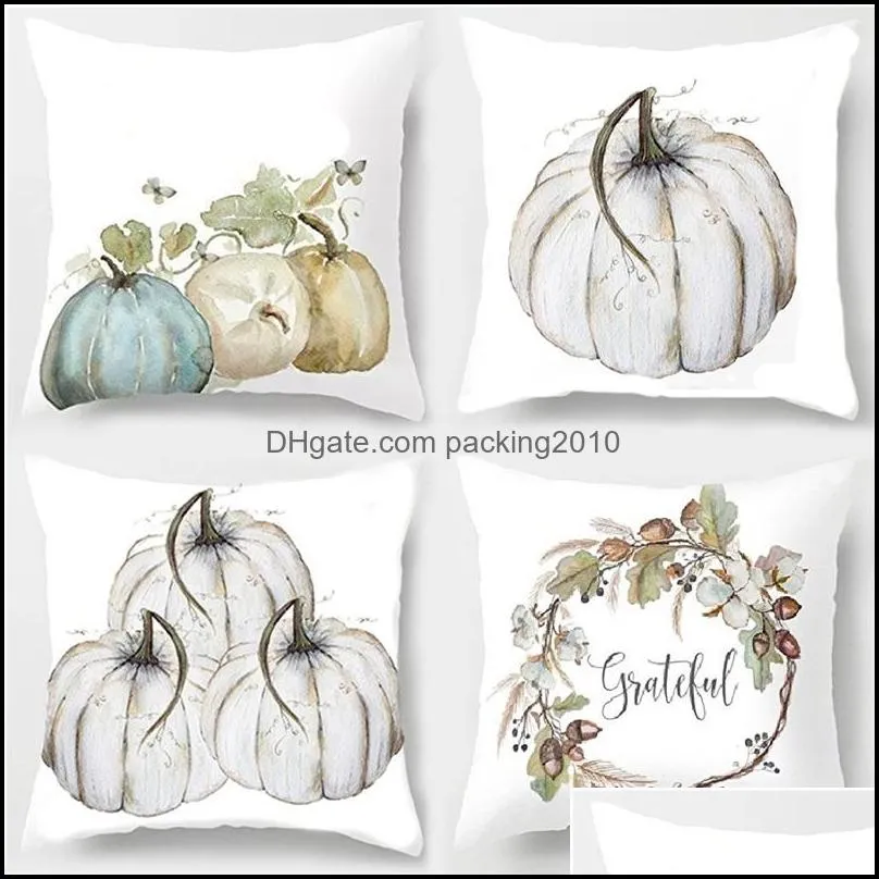 pumpkin series pillow case home furnishing decorate flower pillowcase fashion cushioncovers with various style 3 7tq j1