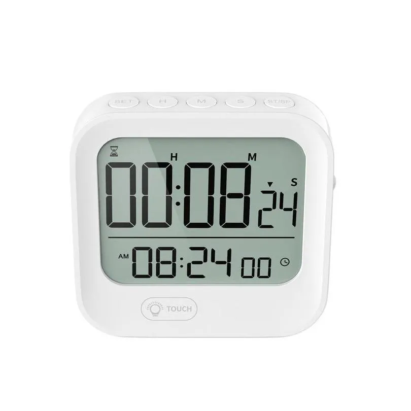 interval timer countdown clock tomato stopwatch white backlight 832 d3