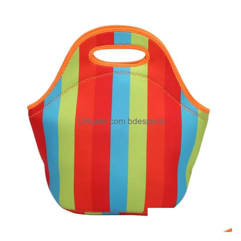  100 neoprene lunch bags cooler insulation lunches bags for women thermal bag lunchs box fors kids tote handbag inventory