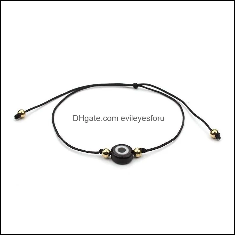 20pcs/lot lucky string evil eye lucky red cord adjustable bracelet diy jewelry yn1lu y7ejq 393 q2