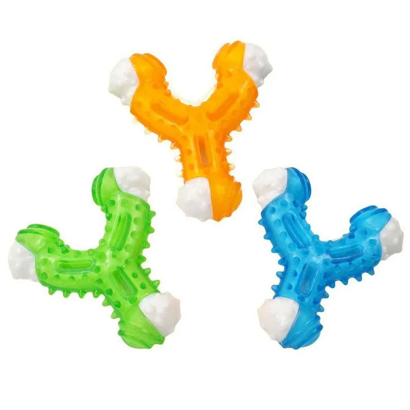 puppy bite training bone molar rubber play bones toy teeth trainings rubbers pet dog chew toy 20211222 q2