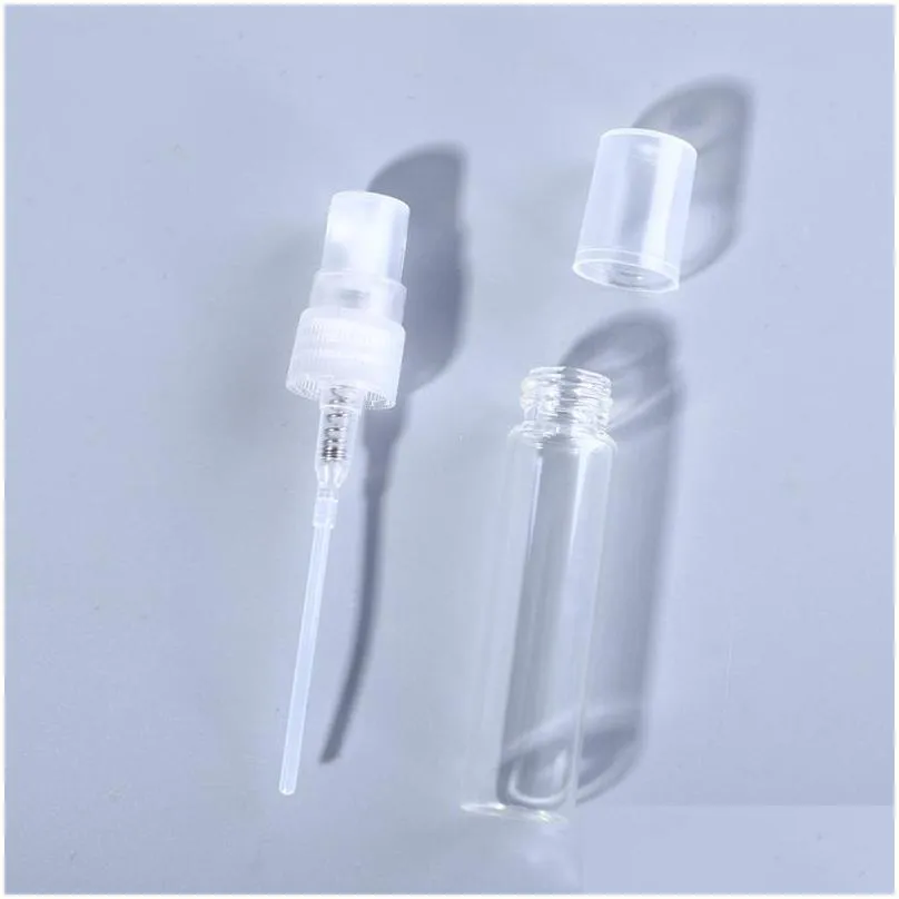 2ml 3ml 5ml 10ml plastic/glass perfume bottle empty refilable spray bottle small parfume atomizer perfume sample vials 460 n2