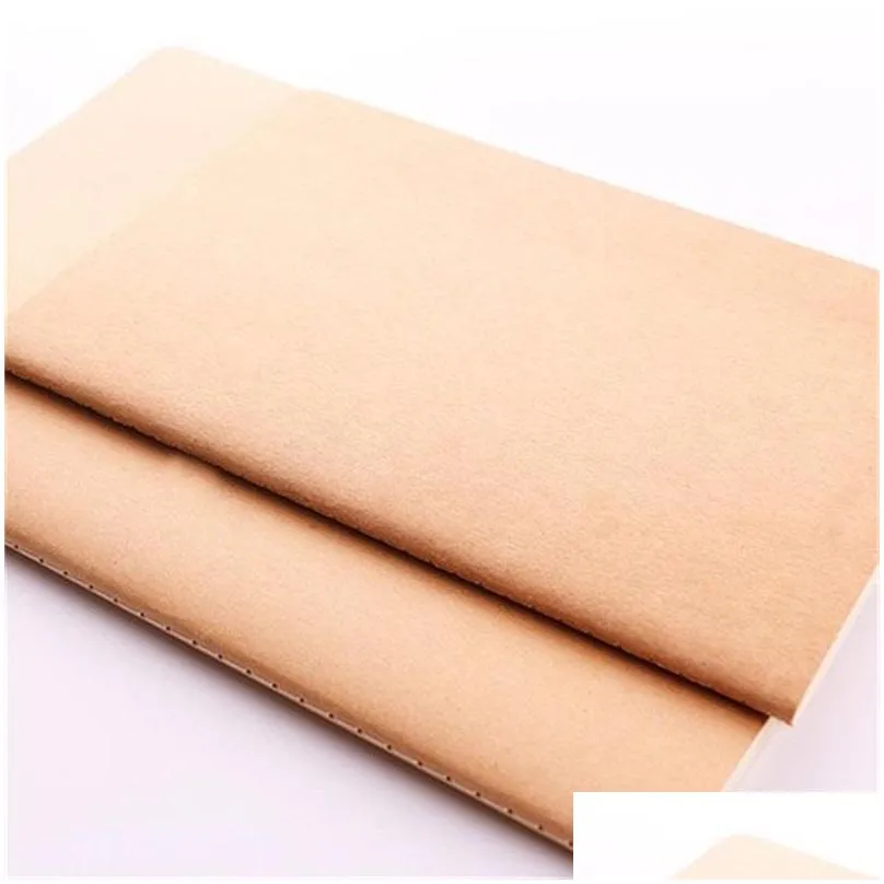 custom logoblank kraft paper a4 a5 b5 student exercise book diary notes pocketbook school study supplies 30 sheets au u 568 r2
