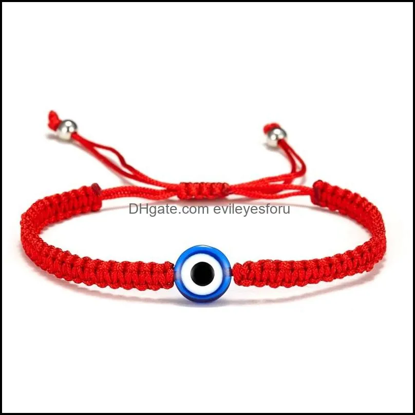 2020 fashion braided rope bracelets men women lucky red braslet gothic evil eye fatima hand hamsa brazalete yoga jewelry pulsera1 950