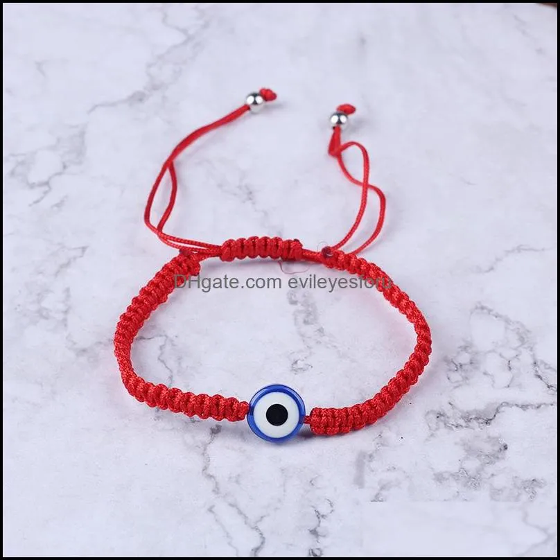 handwoven bracelet lucky bracelet kabbalah red string thread hamsa bracelets blue turkish evil eye charm jewelry fatima bracelet dhs